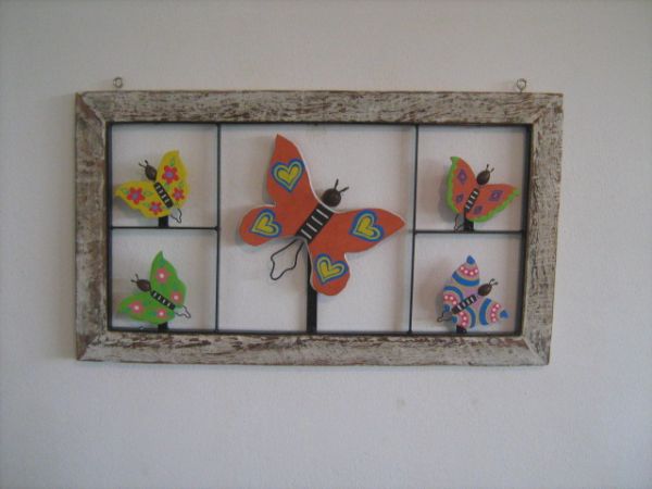 quadro de borboletas ou desenhos variados