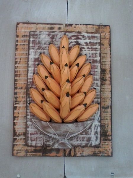 tabua sob tabua de bananas