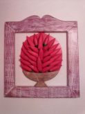 quadro de pimenta vazado